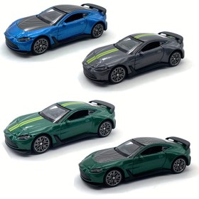 Resim RW 1:64 Ölçekli Çinko Alaşım Döküm Metal Araba Modeli - ASTON MARTIN İlhamlı, Yeşil/Mavi/Gri/Karbon Yeşili Renklerde Mevcut - Gençler İçin İdeal Noel Hediyesi, Sevimli Araba Süslemeleri 