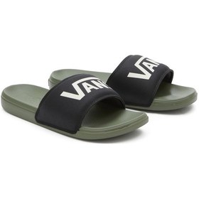 Resim Vans Mte La Costa Slide-on Vn0a5hf5gwl1-black/olıvıne Çok Renkli | Unisex 