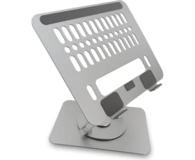 Resim Storemax ZR-516 Alüminyum Taşınabilir 360 Derece Dönebilir Katlanabilir Laptop Standı 