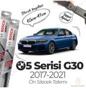 Resim Bmw 5 G30 Muz Silecek Takımı 2017-2021 Bosch Aeroeco 