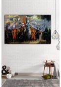Resim İstanbulun Fethi Fatih Sultan Mehmet Şehre Giriş Kanvas Tablo 30 x 20 
