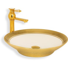 Resim Lena Tezgah Üstü Çanak Lavabo E-8134 