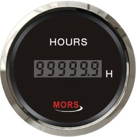 Resim Mors Dijital Motor Zaman Saati 12-24 Volt Siyah 