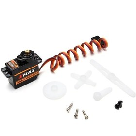 Resim Emax ES08MA II Analog Servo Motor Mini Metal Dişli Drone Robot Kol 
