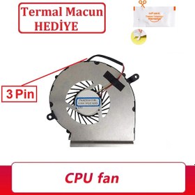 Resim MSI Uyumlu Gl62Vr, 6Qc, 6Qd, 6Qe, 7Rd, 7Rdx Vga Fanı Sol Ver.1 3Pin 