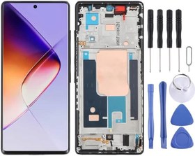Resim infinix Note 40 Pro 4G Uyumlu Lcd Ekran Dokunmatik Full ÇItalı Siyah 