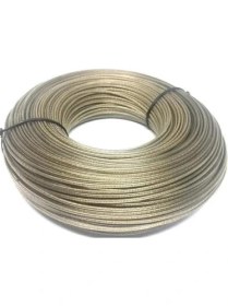 Resim Güzelce Yapı Pvc Izoleli Çelik Halat 3 mm 25 Metre 