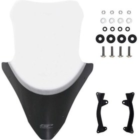 Resim Gp Kompozit Honda Pcx 125 2021-2024 Uyumlu Ön Cam Şeffaf 70cm 