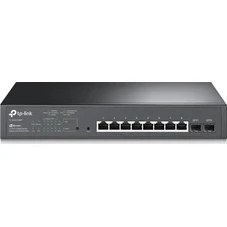 Resim TP-LINK TL-SG2210MP 10 PORT 10/100/1000 Mbps GIGABIT MASAÜSTÜ PoE SMART SWITCH 