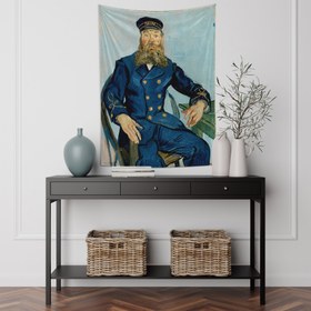 Resim Postacı Joseph Roulin'in Portresi Duvar Örtüsü - 50 cm x 60 cm 