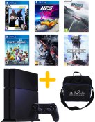 Resim Sony Playstation 4 Standart - 1 TB + (yenilenmis) + Tek Kol + Consolex Çanta + 15 Dijital Oyun 