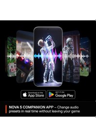 Resim Steelseries Arctis Nova 5x Oyuncu Kulaklığı Beyaz 