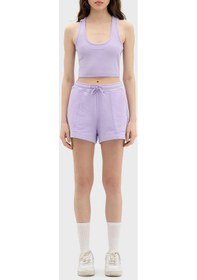 Resim Les Benjamins Kadın Şort Lb24ssessfuso-303 Lila 