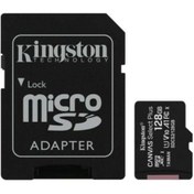 Resim Kingston SDCS2-128GB 128GB micSDXC Canvas Select Plus 100R A1 C10 Card + ADP Hafıza Kartı Kingston SDCS2-128GB 128GB micSDXC Canvas Select Plus 100R A1 C10 Card + ADP Hafıza Kartı