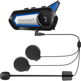Resim Angel Eye BT31 Kask Için Bluetooth 5.0 Motosiklet Intercom Su Geçirmez Kablosuz Kulaklık 