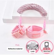 Resim Globalpurchase Çocuk Yürüme Önleyici Reflektif Tasma Anahtarlı - Pembe 