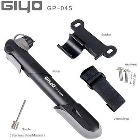 Resim Giyo Bisiklet Pompası GP-04S Top İğnesi Hediyeli 