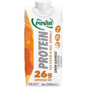 Resim PINAR Yer Fıstıklı ve Muz Aromalı Protein Süt 500 ml 