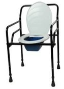Resim Mobil Tuvalet Banyo Sandalyesi Klozet Yükseltici Hastalar Için 