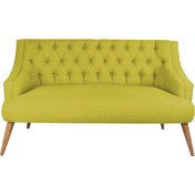 Resim Ze10 Design Lamont Loveseat İkili Kanepe Fıstık Yeşili 