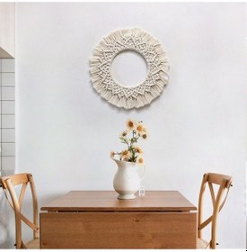 Resim Besthome1 El Yapımı Bez Duvar Taposu - Kuzey Avrupa Tarzı, Konforlu, Temizlenir, Odalar İçin Z150c, Doğal Renkler 