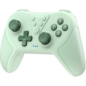 Resim Cbtx Easysmx T37 Bluetooth / Kablolu 3d Joystick Oyun Denetleyicisi Gamepad Yeşil 