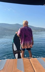 Resim Havlu Panço Plaj Havlusu 