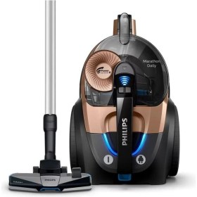 Resim Philips Allergylock 8 Powerpro Max Torbasız Elektrikli Süpürge 