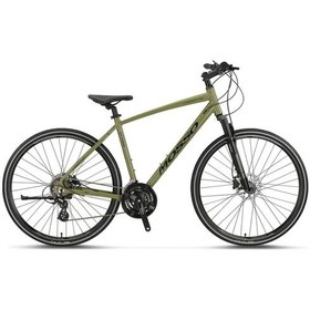 Resim Mosso Legarda-pro-x21-msm Erkek Şehir Bisikleti 460h Hd 28 Jant 21 Vites Yeşil Siyah Çok Renkli 