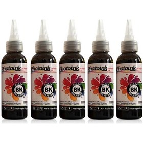 Resim 500 ML Siyah Kuşe Matbaa Mürekkebi 