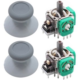 Resim POPKONSOL Xbox One Analog Motor Topuz Seti 2+2 One - One S/x - Series S/x Uyumlu Gri 