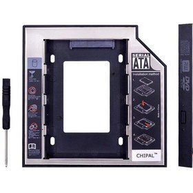 Resim 12.7mm Sata Hdd Harddisk Caddy Kızak Kutu Laptop Ssd Notebook Ikinci Hdd Takma 