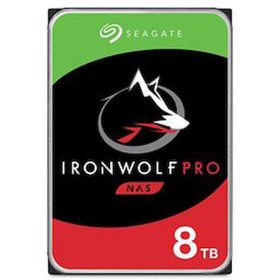 Resim SEAGATE IRONWOLF PRO 8 TB 7200RPM 256MB SATA3 300TB\u002FY RV NAS (ST8000NE001) 