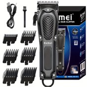 Resim KM-1071 Profesyonel Elektrikli Saç Kesme Makinesi USB Şarj Edilebilir Kablosuz Sakal Düzeltici Erkekler Güçlü Saç Kesme Makinesi Kesme Aracı | Benim için saç kesme makinesi 