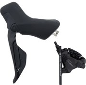 Resim Shimano 105 ST-R7170, BR-R7170 Di2 Sol-Ön H.Disk Fren/Vites Kolu Seti 