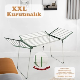 Resim Doğrular Fortune Kurutmalık Beyaz Katlanır Hafif Dayanıklı 