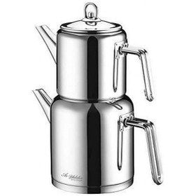 Resim Vento Çelik Sap Büyük Çaydanlık Takım Çok Renkli 