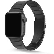 Resim Watch 40mm Uyumlu KRD-48 Metal Zore Kordon-Siyah 