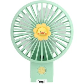 Resim sonx şarjlı katlanabilir el fanı 3 kademe güçlü pervane FAN renkli 