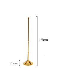 Resim Masa Üstü Nato Bayrağı + Pirinç Direk Masa Bayrak Seti 