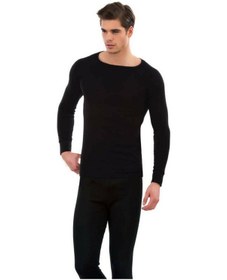 Resim Termal Takım Alt Üst Siyah 