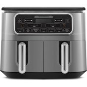 Resim Karaca Air Pro Cook Duo Ev Yemeği Xxxl 8 Kişilik Airfryer 4 + 4 L 