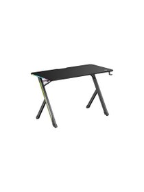 Resim Digitus 120x60 CM Kulaklık Askısı ve Bardaklık Dahil RGB Işıklı Oyuncu Masası 