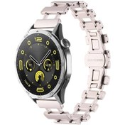 Resim Mobilteam Huawei Gt2 46mm Uyumlu Clo- Krd-96 22mm Metal Kordon-starlight 