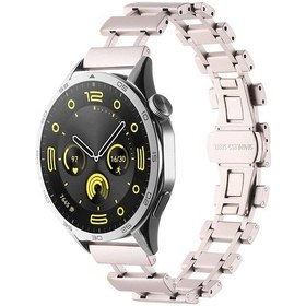 Resim Mobilteam Huawei Gt2 46mm Uyumlu Clo- Krd-96 22mm Metal Kordon-starlight 