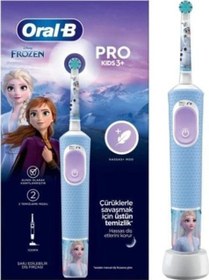 Resim Oral-B Vitality Pro Frozen Çocuk Şarjlı Diş Fırçası 