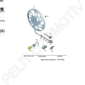 Resim Bora Fan Müşürü 867959481 1999-2001 