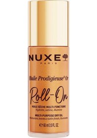 Resim Nuxe Huile Prodigieuse Or Altın Parıltılı Çok Amaçlı Kuru Yağ Roll-On 60 ML 