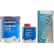 Resim Akzonobel 4+1 Akrilik Astar Uygulama Seti 