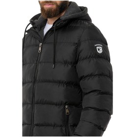 Resim Cipo & Baxx Cm202 Erkek Şişme Mont Siyah 